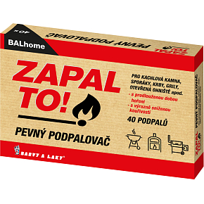 BALhome Zapal To, pevný podpalovač, 40 podpalov