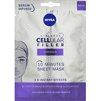 Nivea Hyaluron Cellular Filler textilná maska proti vráskam, 1 ks