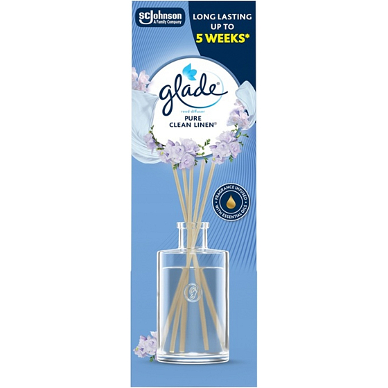Glade Pure Clean Linen vonné tyčinky 50 ml