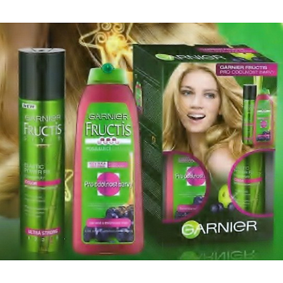 Garnier Fructis Colour Resistance, kozmetická sada pre ženy
