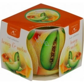 Essences of Life Med a Melón aromatická sviečka v skle 100 g