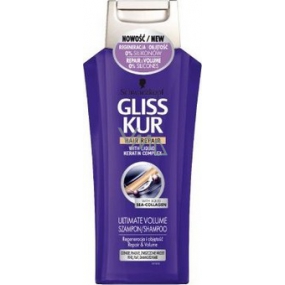 Gliss Kur Ultimate Volume Regenerácia a objem šampón na vlasy 400 ml