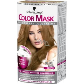 Schwarzkopf Color Mask farba na vlasy 800 Stredne plavý