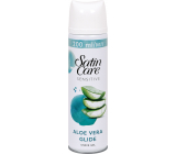 Gillette Satin Care With Aloe Vera Sensitive Skin gél na holenie pre ženy 200 ml