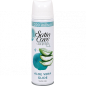 Gillette Satin Care With Aloe Vera Sensitive Skin gél na holenie pre ženy 200 ml