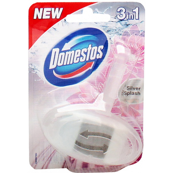 Domestos 3v1 Silver Splash Wc komplet 40 g