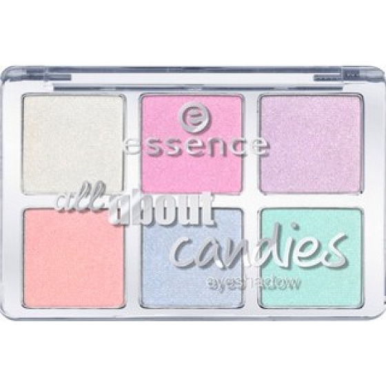 Essence All About Eyeshadow paletka očných tieňov 02 Candies 8,5 g
