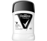 Rexona Men Invisible On Black + White Clothes antiperspirant deodorant stick pre mužov 50 ml