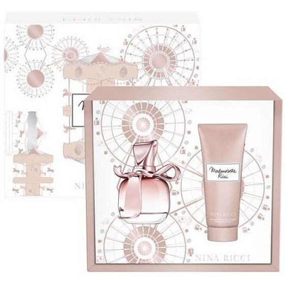 Nina Ricci Mademoiselle Ricci parfumovaná voda 50 ml + telové mlieko pre ženy 100 ml, darčeková sada