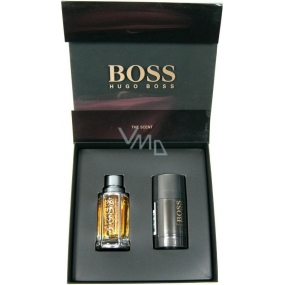 Hugo Boss Boss The Scent toaletná voda 50 ml + dezodorant stick 75 ml, darčeková sada