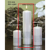 Lima Stuha sviečka biela valec 60 x 220 mm 1 kus
