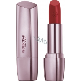 Deborah Milano Red Shine Lipstick rúž 10 Deep Red 2,8 g