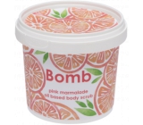 Bomb Cosmetics Ružová marmeláda Prírodné sprchový telový peeling 365 ml