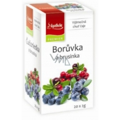 Apotheke Natur Čučoriedka a brusnica ovocný čaj 20 x 2 g