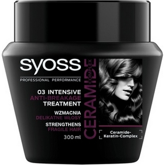 Syoss Ceramide Complex Intensive Anti-Breakage Treatment maska pre slabé a krehké vlasy 300 ml