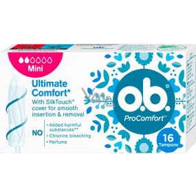 o.b. ProComfort Mini with Dynamic Fit tampóny 16 kusov