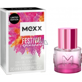 Mexx Festival Splashes Woman toaletná voda 20 ml
