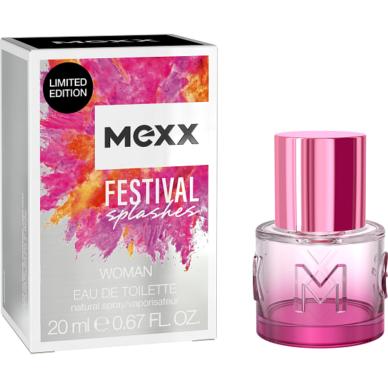 Mexx Festival Splashes Woman toaletná voda 20 ml