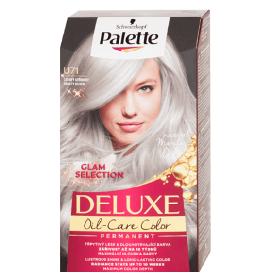 Schwarzkopf Palette Deluxe farba na vlasy U71 Ľadová strieborná 115 ml