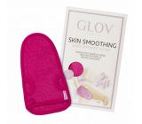 Glove Skin Smoothing Pink masážne rukavice pre lepšie prekrvenie, uvoľnenie lymfy a proti celulitíde 1 kus