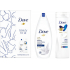 Dove Beauty For All Deeply Nourishing sprchový gél 250 ml + Rich Care telové mlieko 250 ml, kozmetická sada