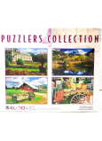 EP Line Puzzle Collection 4 x 1000 dielikov, odporúčaný vek 9+