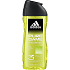 Adidas Pure Game 3v1 sprchový gél na telo, vlasy a pleť pre mužov 250 ml
