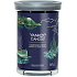 Yankee Candle Lakefront Lodge - Vonná sviečka Lakefront Lodge Signature Tumbler veľké sklo 2 knôty 567 g