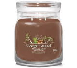 Yankee Candle Praline & Birch - Sviečka s vôňou praliniek a brezy Signature medium glass 2 knôty 368 g