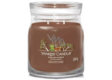 Yankee Candle Praline & Birch - Sviečka s vôňou praliniek a brezy Signature medium glass 2 knôty 368 g