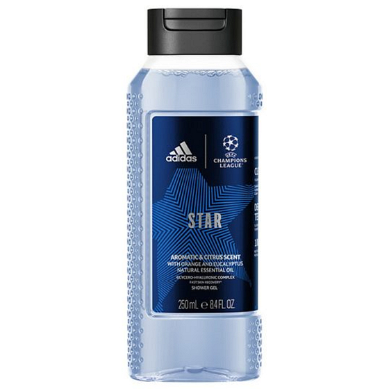Adidas UEFA Champions League Star sprchový gél pre mužov 250 ml
