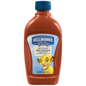 Kečup Hellmann's -50% cukru pre deti 460 g