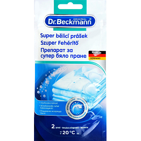 Dr. Beckmann super bieliaci prášok, 2 prania, 80 g