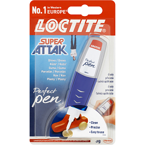 Loctite Super Attak Perfect Pen sekundové lepidlo, 3 g