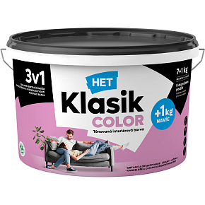 Het Klasik Color maliarska farba, 0307 magenta, 7+1 kg