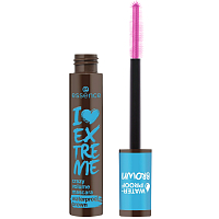 Essence riasenka I LOVE EXTREME CRAZY volume vodoodolná 01 hnedá 12 ml