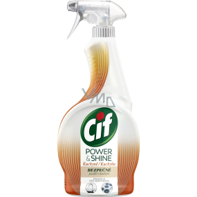 Cif Power & Shine Kuchyňa tekutý čistiaci prípravok 500 ml rozprašovač