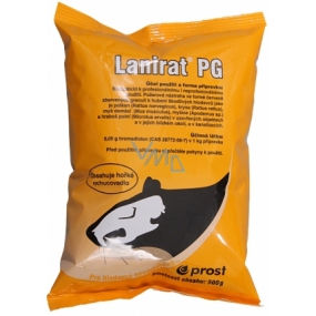 Prost Lanirat PG granule na ničenie potkanov, krýs, myšic a myší domácich 500 g