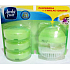 Ambi Pur Fresh Gardens toaletný blok a 3 náhradné náplne 4 x 55 ml
