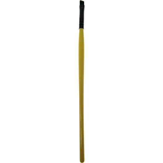 Kozmetický štetec na očné tiene šikmý rôzne farby 18 cm 1 kus 30160