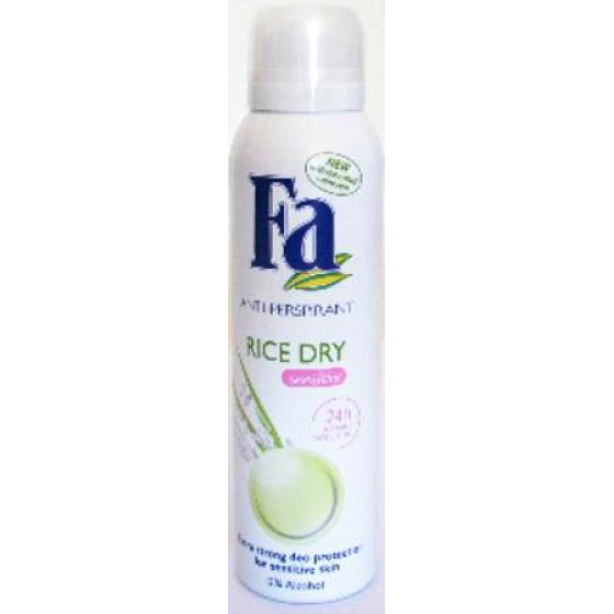 Fa Rice Dry Sensitive dezodorant sprej pre ženy 150 ml