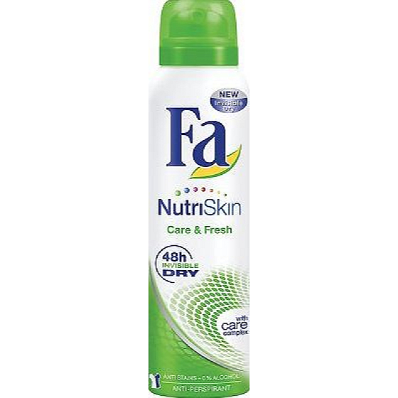 Fa NutriSkin Care & Fresh antiperspitant dezodorant sprej pre ženy 150 ml