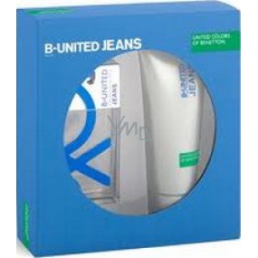 Benetton B-United Jeans Man toaletná voda 100 ml + sprchový gél 200 ml, darčeková sada
