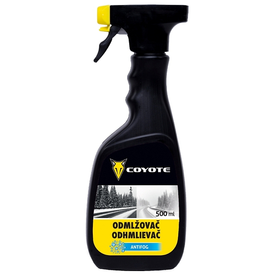 Coyote Odmlžovač skiel a zrkadiel 500 ml rozprašovač