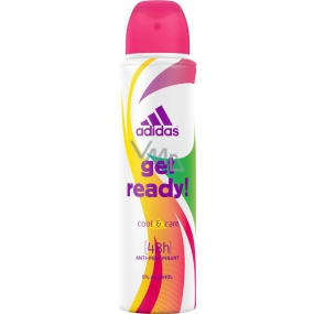 Adidas Cool & Care 48h Get Ready! for Her antiperspitant dezodorant sprej pre ženy 150 ml