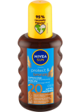 Nivea Sun Protect + Bronze F20 + olej na opaľovanie podporujúce zhnednutie 200 ml sprej