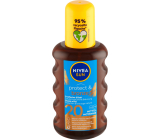 Nivea Sun Protect + Bronze F20 + olej na opaľovanie podporujúce zhnednutie 200 ml sprej