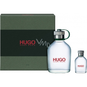 Hugo Boss Hugo Man toaletná voda pre mužov 125 ml + toaletná voda pre mužov 40 ml, darčeková sada