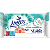Linteo Univerzálny vlhčené obrúsky s antibakteriálnou prísadou k všestrannému použitie silne čistiaci 40 kusov