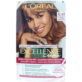 Loreal Paris Excellence Creme farba na vlasy 6.41 Hnedá oriešková